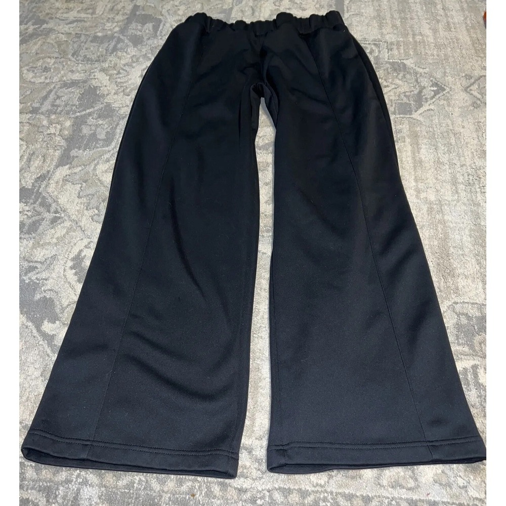 BCG womens black size large pants athleisure‎ bootcut pull on